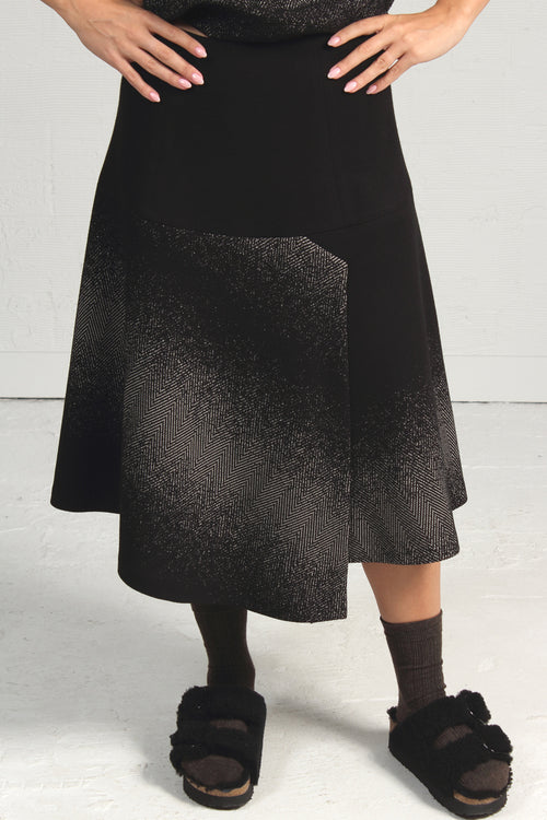 Border Knit Comet Skirt - last one!