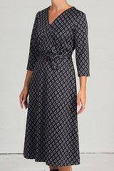 Diamond Jacquard Diamond Dress - 50% off