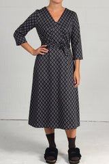 Diamond Jacquard Diamond Dress - 50% off