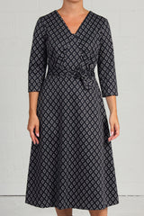 Diamond Jacquard Diamond Dress - 50% off