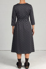 Diamond Jacquard Diamond Dress - 50% off