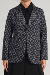 Diamond Jacquard Ray Jacket - 30% off