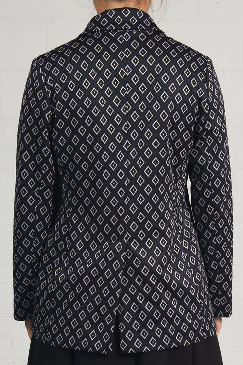 Diamond Jacquard Ray Jacket