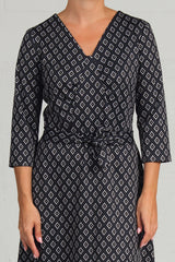 Diamond Jacquard Diamond Dress - 50% off