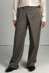 Linen Wool Gumshoe Pant - 30% off