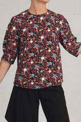 Allium Print Fall Top - - 30% off