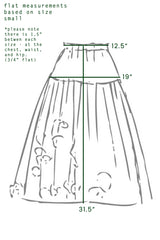 Ribbon Taffeta Viv Skirt