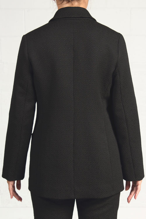 Textured Black Rachel Jacket