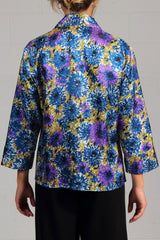 Vintage Print Metropolis Shirt - purple - 30% off